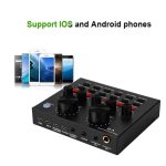 V8 Sound Card Set Professional Dual Karaoke Microphone