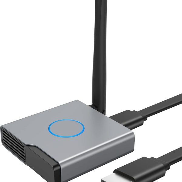 Wireless HDMI Display Dongle Adapter, Wireless Receiver, Streaming Media Video/Audio/File