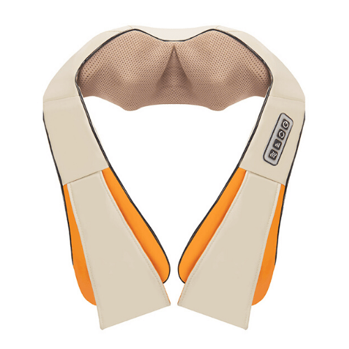 Shiatsu Kneading Electric Pulse Neck And Shoulder Massage Machine Cb Βeige