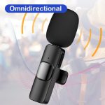 Wireless Lavalier Lapel Microphone for iPhone Omnidirectional Video Mic for YouTubers, Vloggers, Interviews & More - Image 2