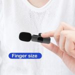 Wireless Lavalier Lapel Microphone for iPhone Omnidirectional Video Mic for YouTubers, Vloggers, Interviews & More - Image 3