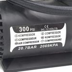 Car Air Pump – 12V Portable Car Tyre Inflator with Anti-Scald Design & Corrosion-Resistant Housing for Cars, Motorcycles, and Bikes - Image 2