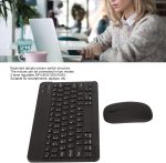 Wireless Keyboard and Mouse Combo – 2.4G & Bluetooth Dual Mode, Ultra-Slim Rechargeable Keyboard and Mouse Set - Image 3