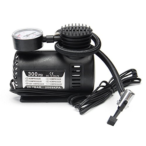 Car Air Pump – 12V Portable Car Tyre Inflator with Anti-Scald Design & Corrosion-Resistant Housing for Cars, Motorcycles, and Bikes