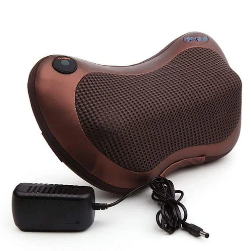 Plastic brown Car And Home Massager Pillow