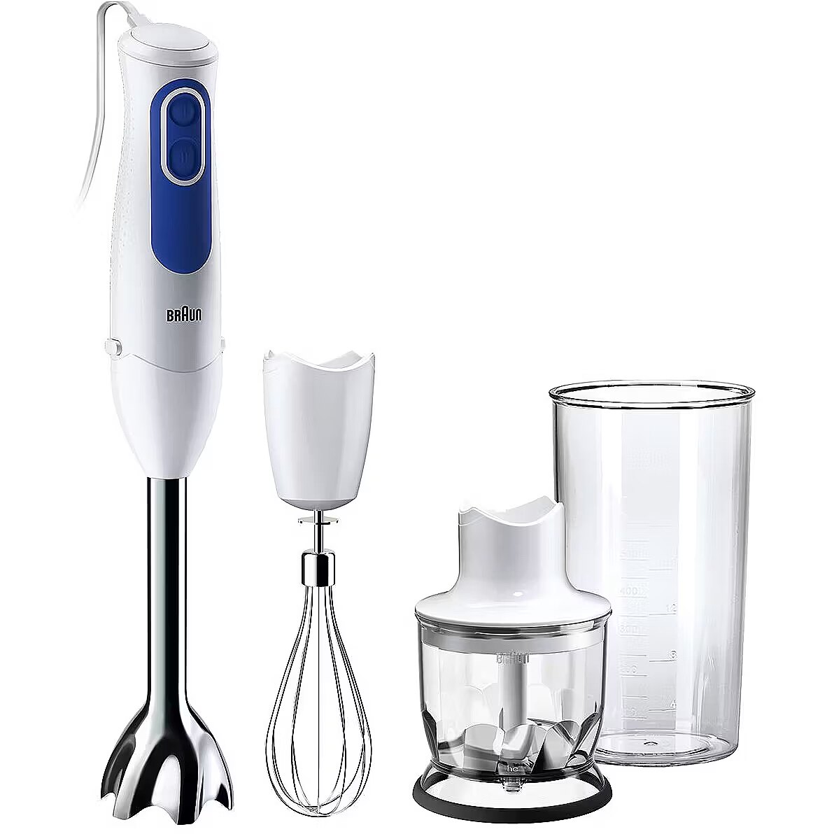 213784 Braun MultiQuick 3 Hand Blender MQ3025 Omelette – 700W with Dual Speed, PowerBell Plus & EasyClick System - Image 1