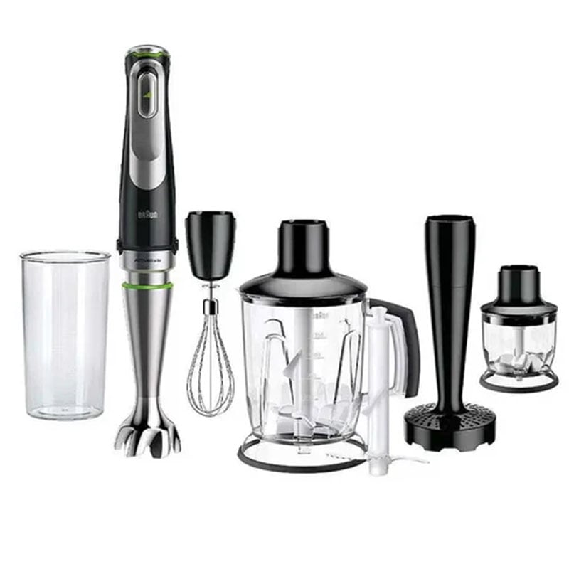 276921.jpg Braun MultiQuick 9 Hand Blender MQ9147X Black INT – 1200W with Variable Speed, Child Safety Lock & Stainless Steel Blades - Image 1