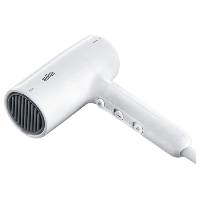 284933 Braun 2100W Hair Dryer with 3 Heat Settings – White - Image 1