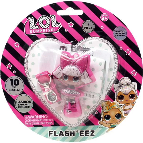 Collectable LOL Surprise Flash-eez with Fashion Lanyard