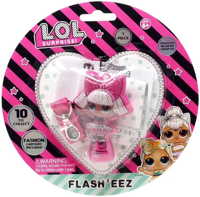 Collectable LOL Surprise Flash-eez with Fashion Lanyard