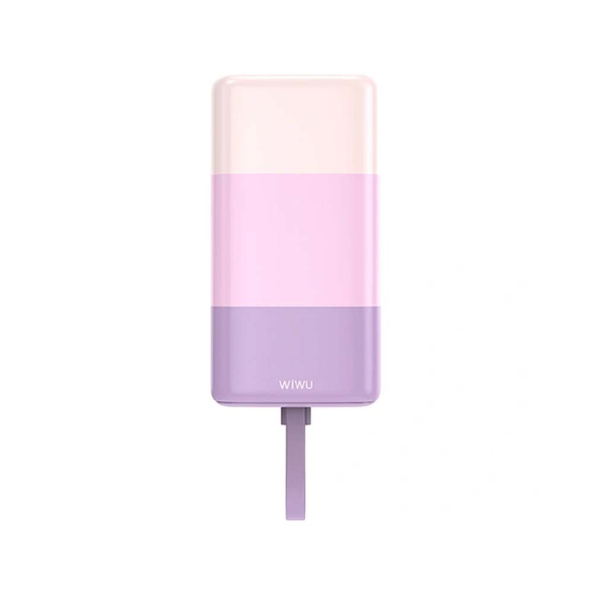Wiwu Colorful Serie Power Bank 10000Mah  Purple   Wi-P015Pr - Image 1