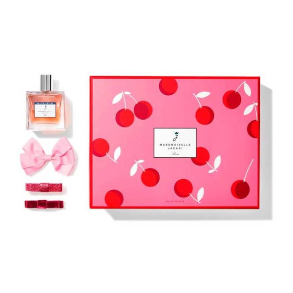 Jacadi Mademoiselle Petite Cerise Eau de Toilette Coffret 100ml + Hair Clips