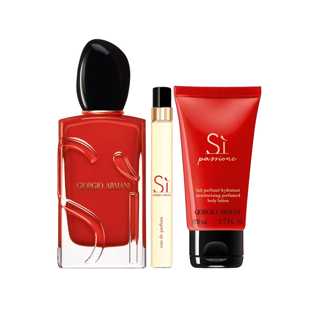 6294016979113.jpg Giorgio Armani Si Passione Gift Set (Eau de Parfum 100ml + 10ml + Body Lotion 50ml) - Image 1