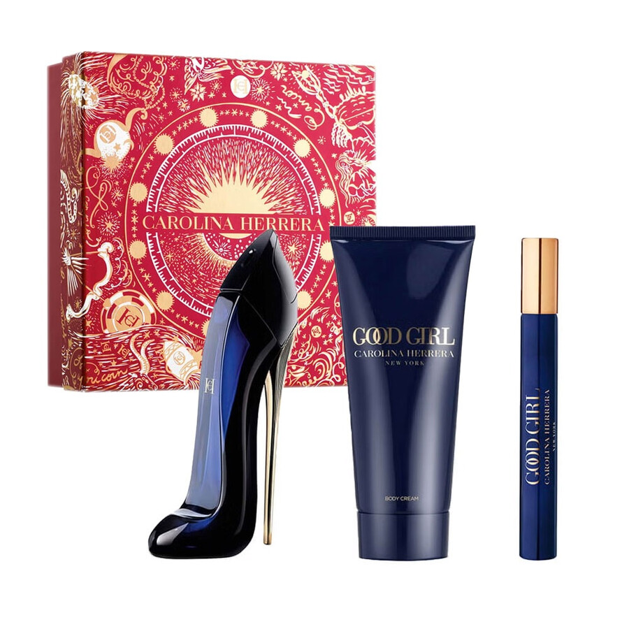 8411061110256 Herrera Good Girl Gift Set (EDP80 + 10 + Body Lotion 100 ml) - Image 1