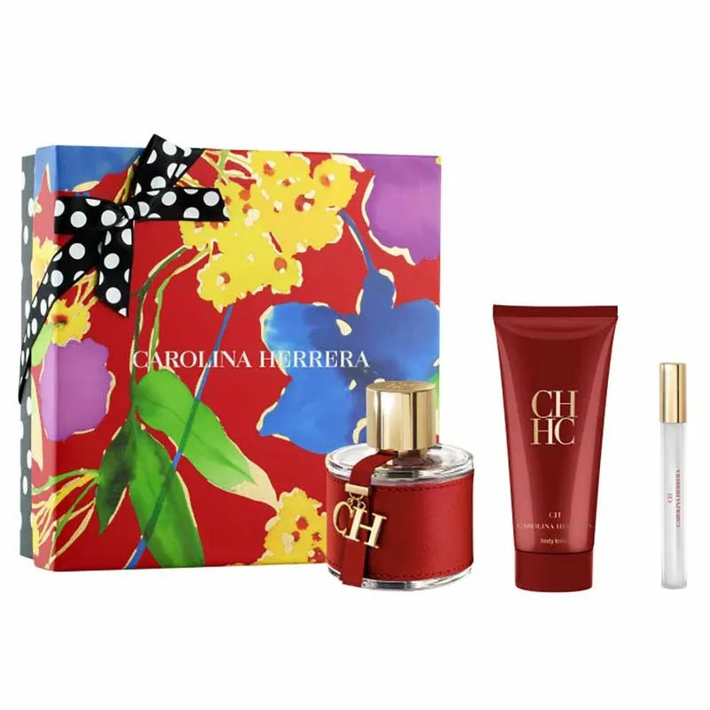 8411061110294 Herrera Women Gift Set (EDT100 + 10 ml + Body Lotion 100 ml) - Image 1