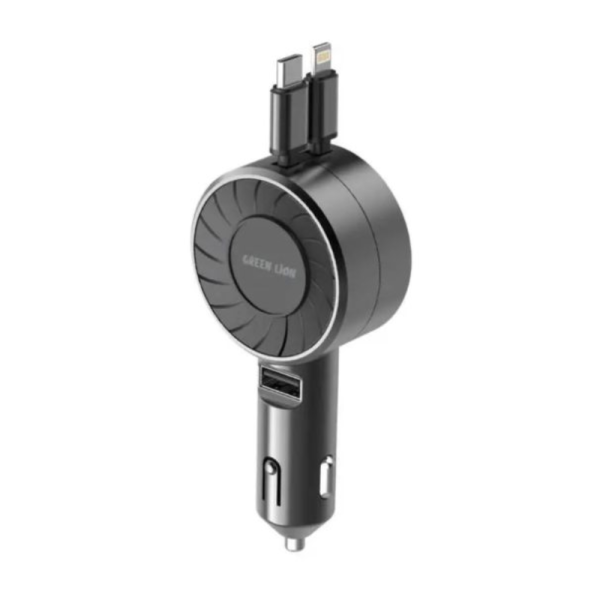 Green Lion Telescopic 50w Car Charger PD-30W
