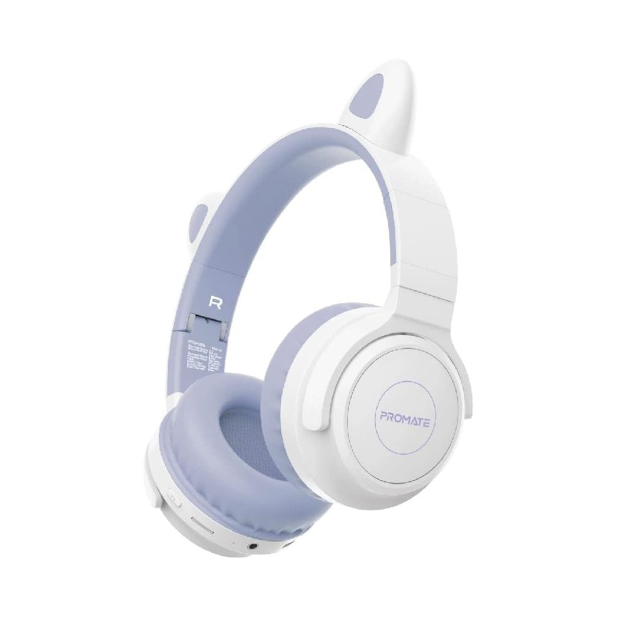 HED-PROM-PANDA_LAC.jpg Promate Kidsafe Kawaii Style Wireless Kids Headset Lilac - Image 1