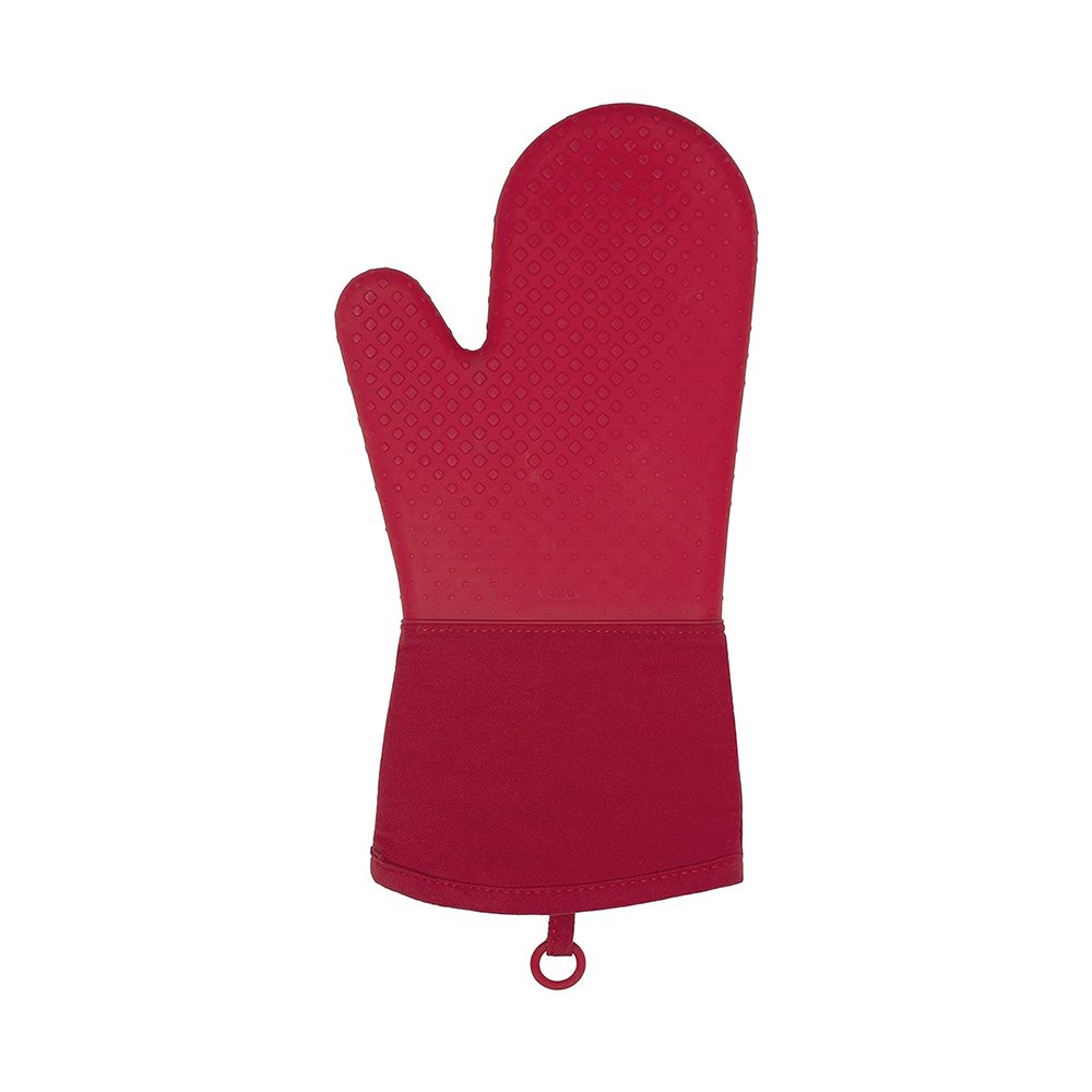 OXO-11220100.jpg.jpg Oxo Silicone Oven Mitt Red - Image 1