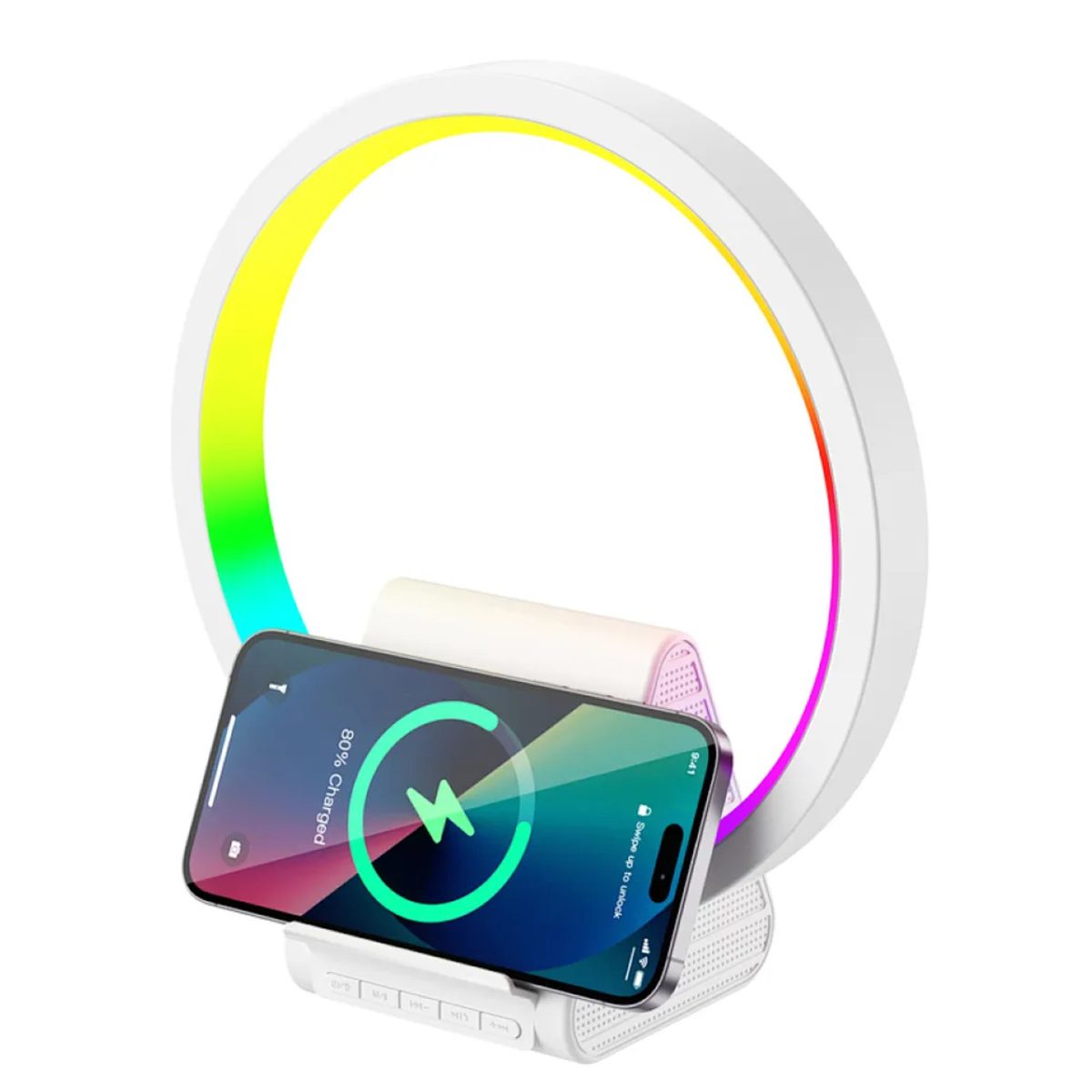 W21__86359.1721838794.jpg Wiwu Wireless Charging Speaker Wi-W021 - Image 1