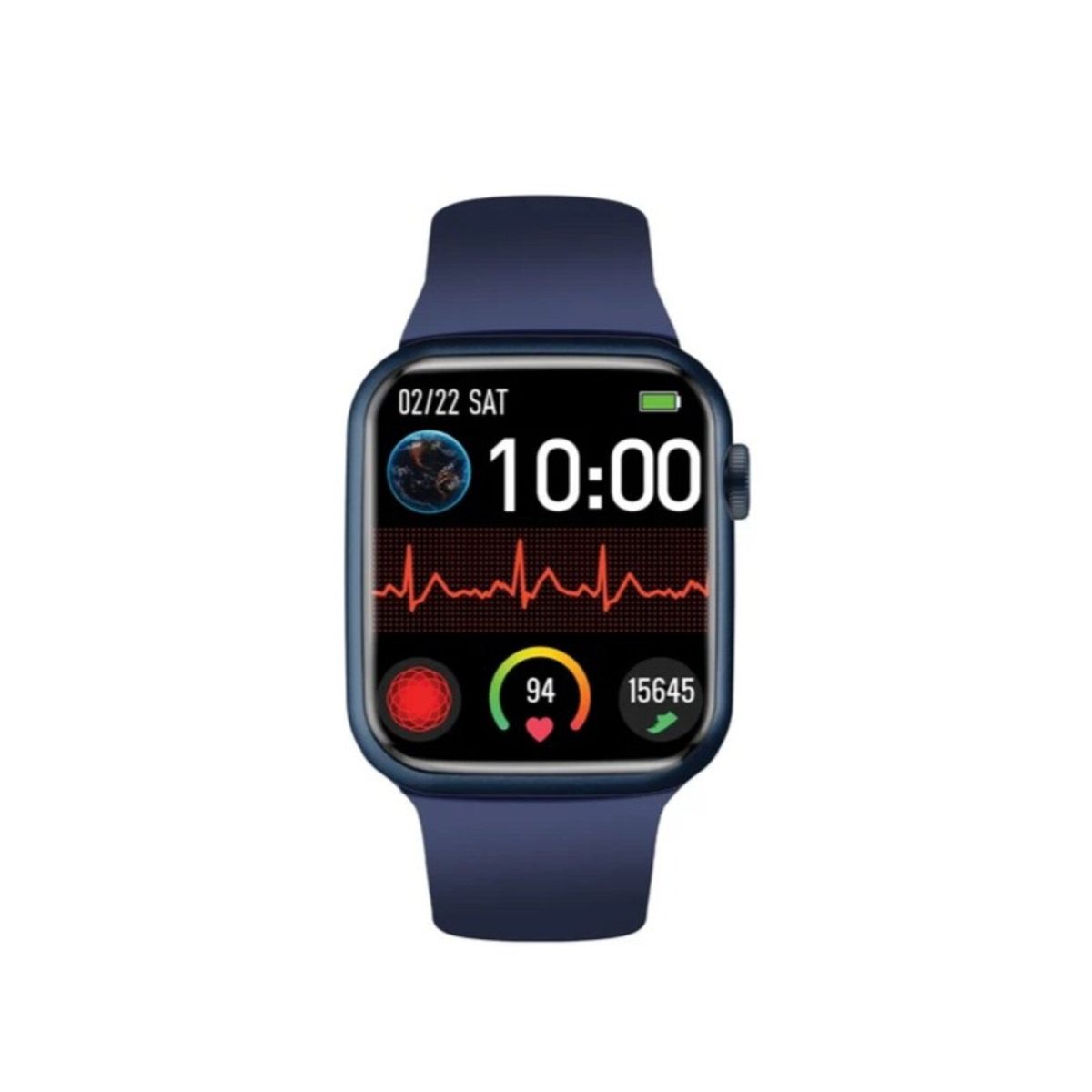 XWATCH-B19.BLUE_1.jpg Promate The Xwatch-B19 Also Features A Heart Rate Sensor - Blue - Image 1