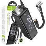 HOCO ZP5 May, smart portable air pump, 3.5 bar air pressure, four working modes, LED display