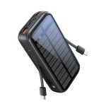 Promate 20000Mah Ecolight™ Solar Power Bank With Built-In Usb-C